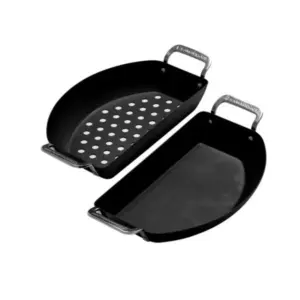 Kamado Joe Carbon Steel Halve Maan Pannenset