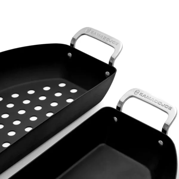 Kamado Joe Carbon Steel Halve Maan Pannenset