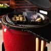 Kamado Joe Carbon Steel Halve Maan Pannenset op BBQ