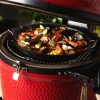Paella pan op Kamado Joe