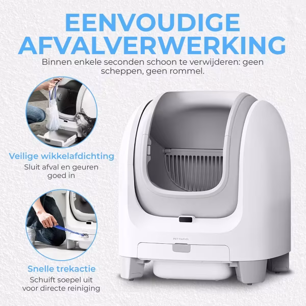 Pet Marvel C1 Zelfreinigende kattenbak
