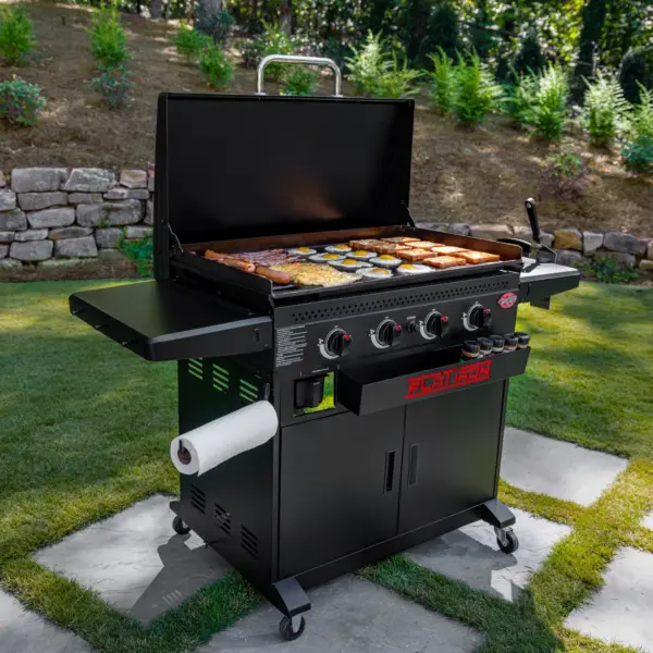 Char Grill Flat Iron Plancha bbq