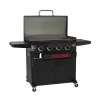 Char-Griller Flat Iron 4B 4-pits Plancha gasbarbecue