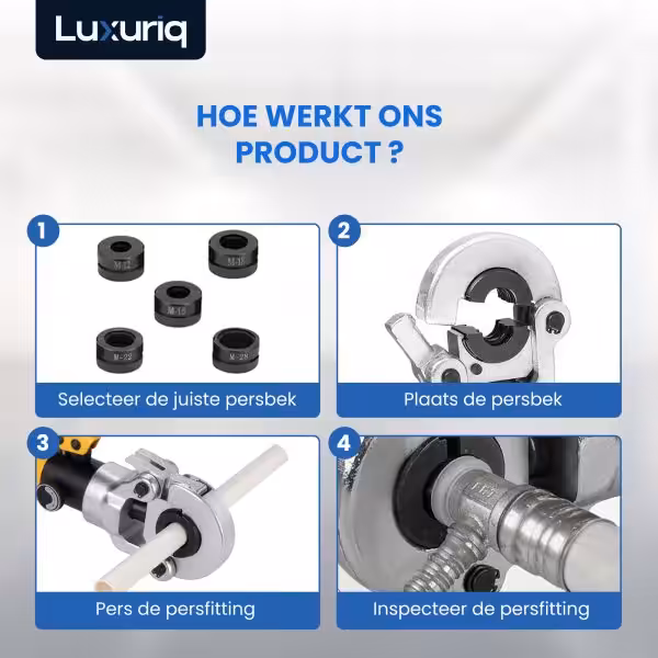 Hoe werkt een perstang?