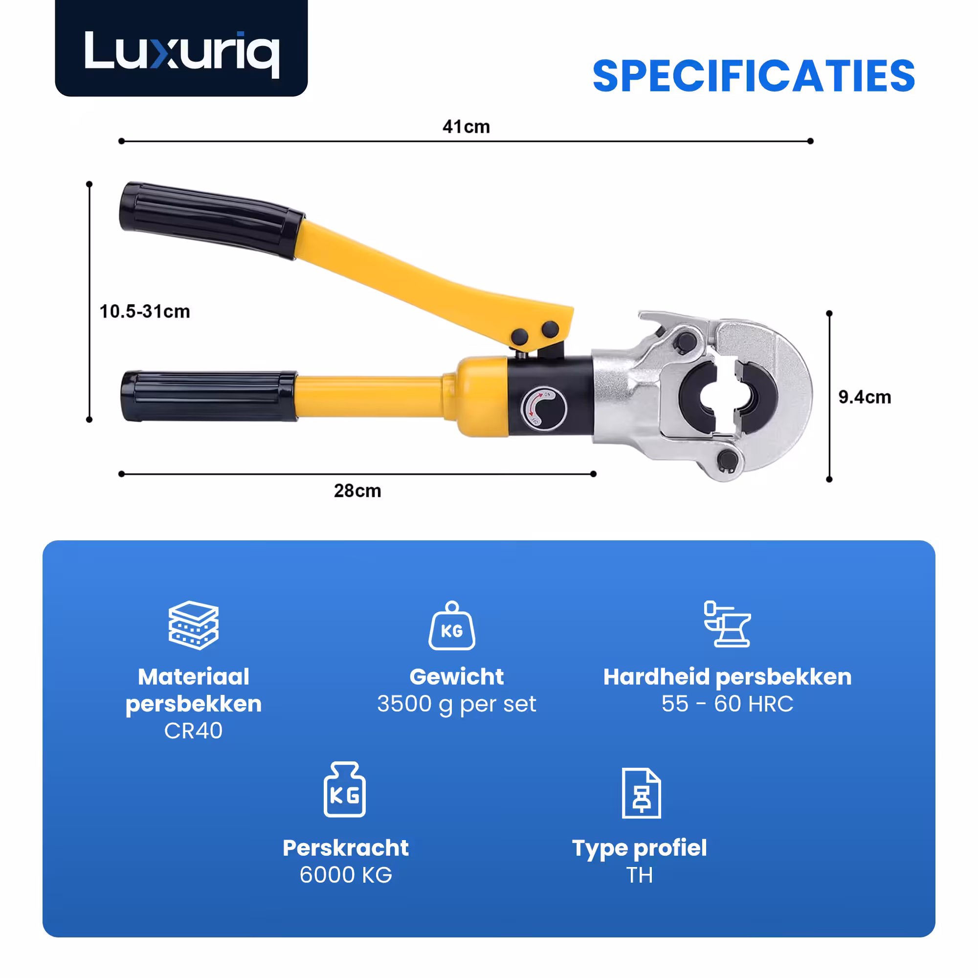 Perstang TH specificaties