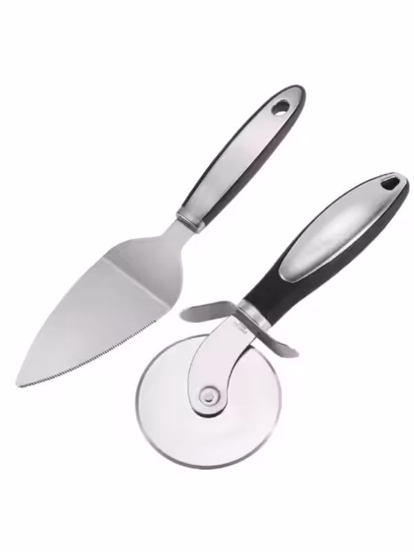 Pizzasnijder + schep