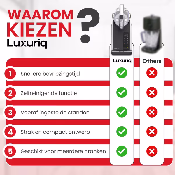 Luxuriq Slush Puppy machine