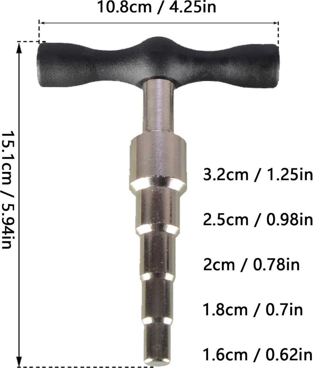 PEX-Buiskalibrator 16–32 mm