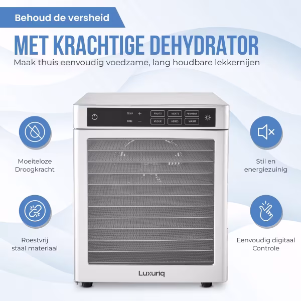 Luxuriq Droogoven 12 lagen