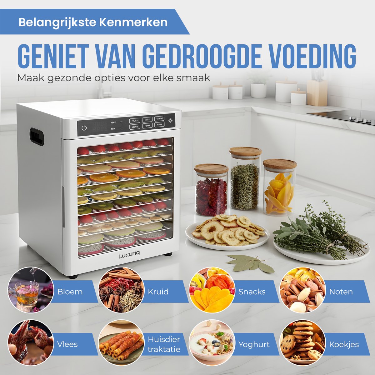 Voedseldroger - 12 laags - Afbeelding 5