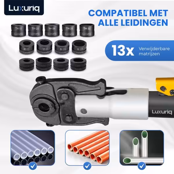 Professionele perstangenset volledig