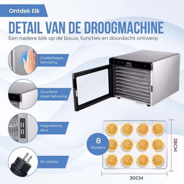 Luxuriq voedseldroger