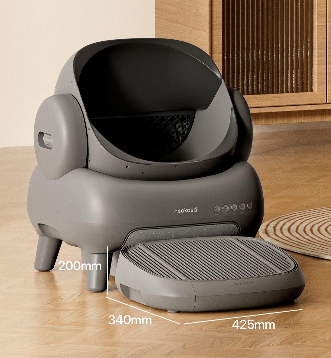 Neakasa M1 – Opstapkruk Grijs