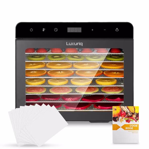 Voedseldroger Luxuriq 8 laags