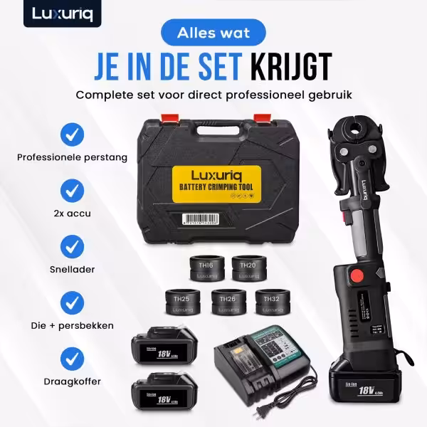 Accu perstang TH inbegrepen