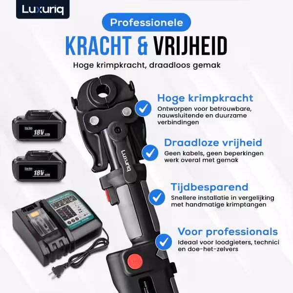 Perstang op accu voor Henco