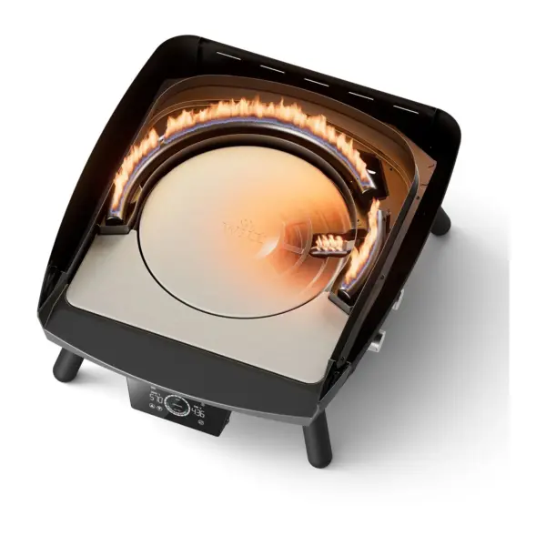 Witt Rotante Control 13″ pizzaoven binnenkant